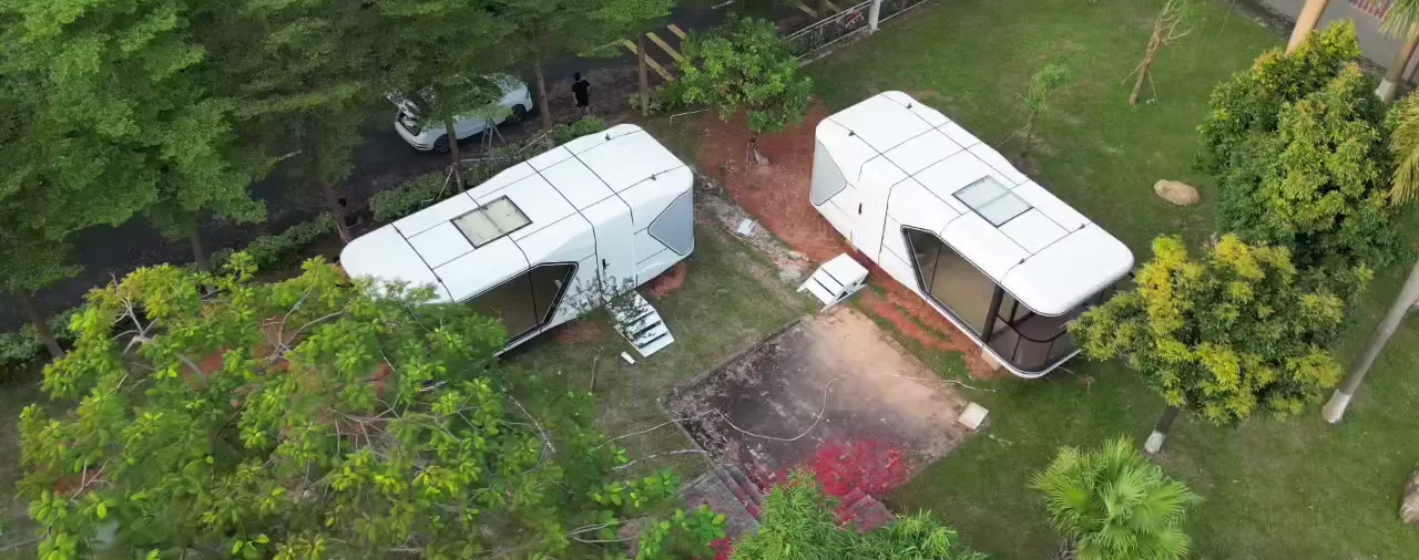 Panoramic cabin view