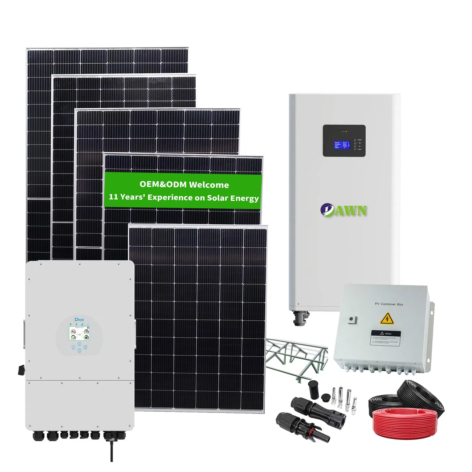 Hybrid inverter and battery